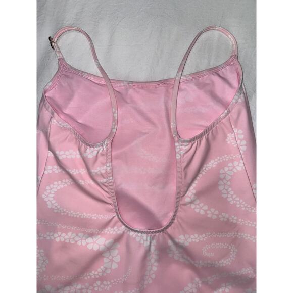 Chanel 25M Coco Beach Pink CC Logo One Piece Swim Swimsuit Runway Bathingsuit 40 - Picture 15 of 16